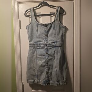 Michael Kors BWOT Denim Button-Down Dress